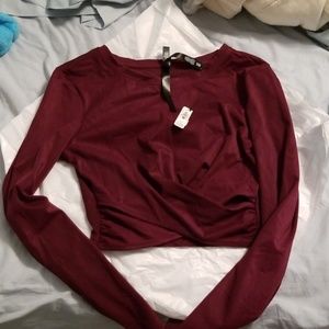 Victoria's Secret Sport crop long sleeve
